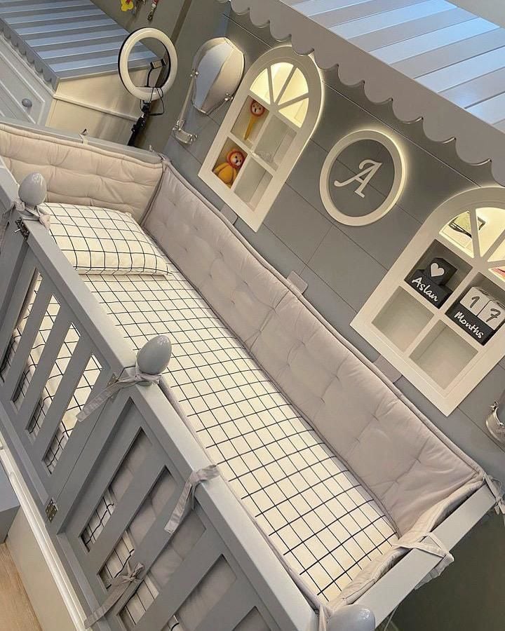 Yastık Kenar Koruma Gri - 100x200