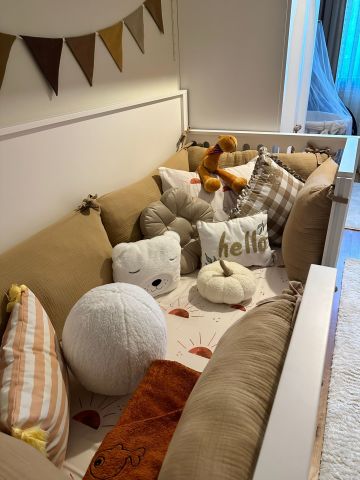 Minder Kenar Koruma Bej - 140x200