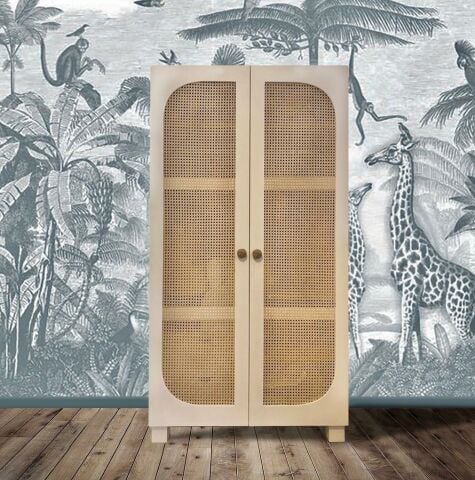 Souffle Masif Ahşap Gardırop