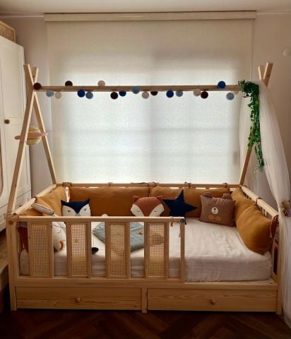 Minder Kenar Koruma Karamel - 100x200