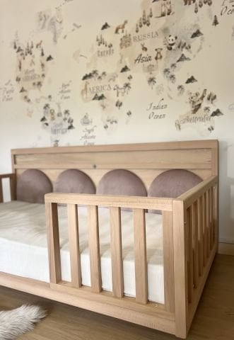 Muffin Montessori 90*190 Karyola(Cibinlik Hediyeli)