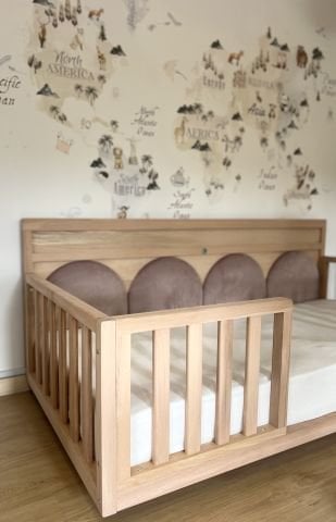 Muffin Montessori 90*190 Karyola(Cibinlik Hediyeli)