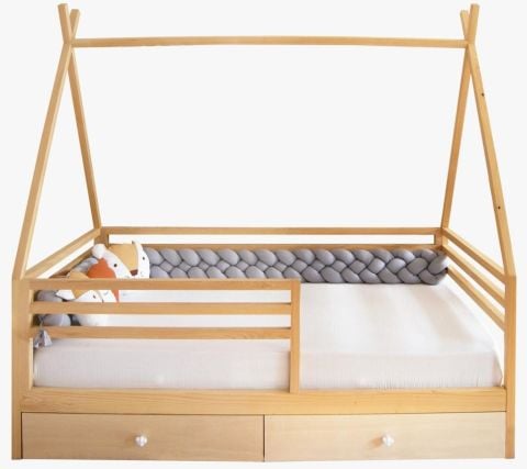 Tribal Kızılderili Masif Karyola