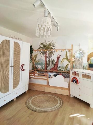 Tribal Kızılderili Masif Karyola