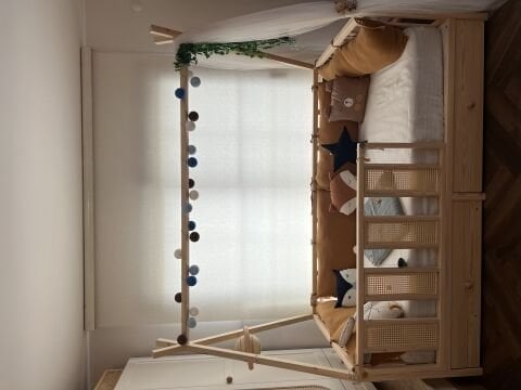 Sorbe Kızılderili Çekmeceli 100*200 Karyola ( son 1 Adet)