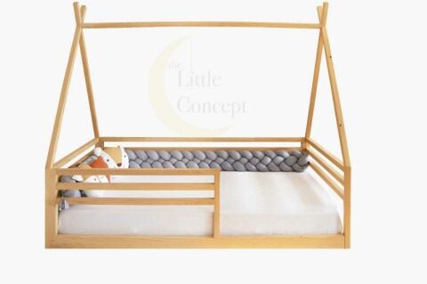 Tribal Kızılderili Masif Karyola 100x200 - Montessori - Kurulum istiyorum (+1.500₺ Kurulum hizmetimiz Ege ve Marmara Bölgesi ile sınırlıdır)