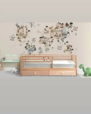 Odin  Masif Karyola Çekmece/Yavru Yataklı - 100x200 - Kurulum istiyorum (+1.500₺ Kurulum hizmetimiz Ege ve Marmara Bölgesi ile sınırlıdır)