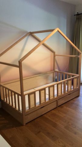 Sorbe Çekmeceli  Masif Karyola