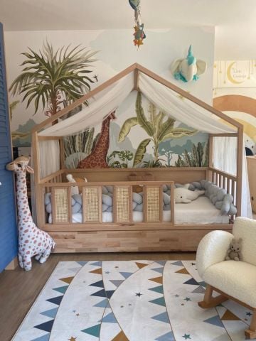 Sorbe Çekmeceli  Masif Karyola