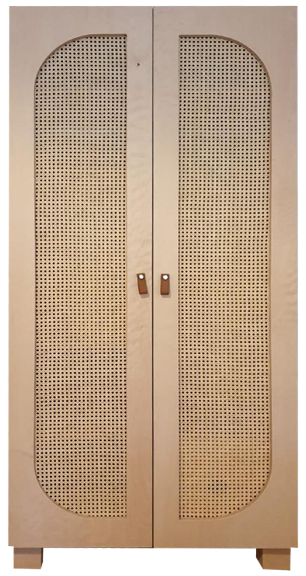 Souffle Masif Ahşap Gardırop Kurulum istemiyorum - Naturel