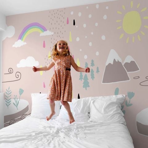 İklimler-Little Cute Things 2,50x3,15 - Pembe